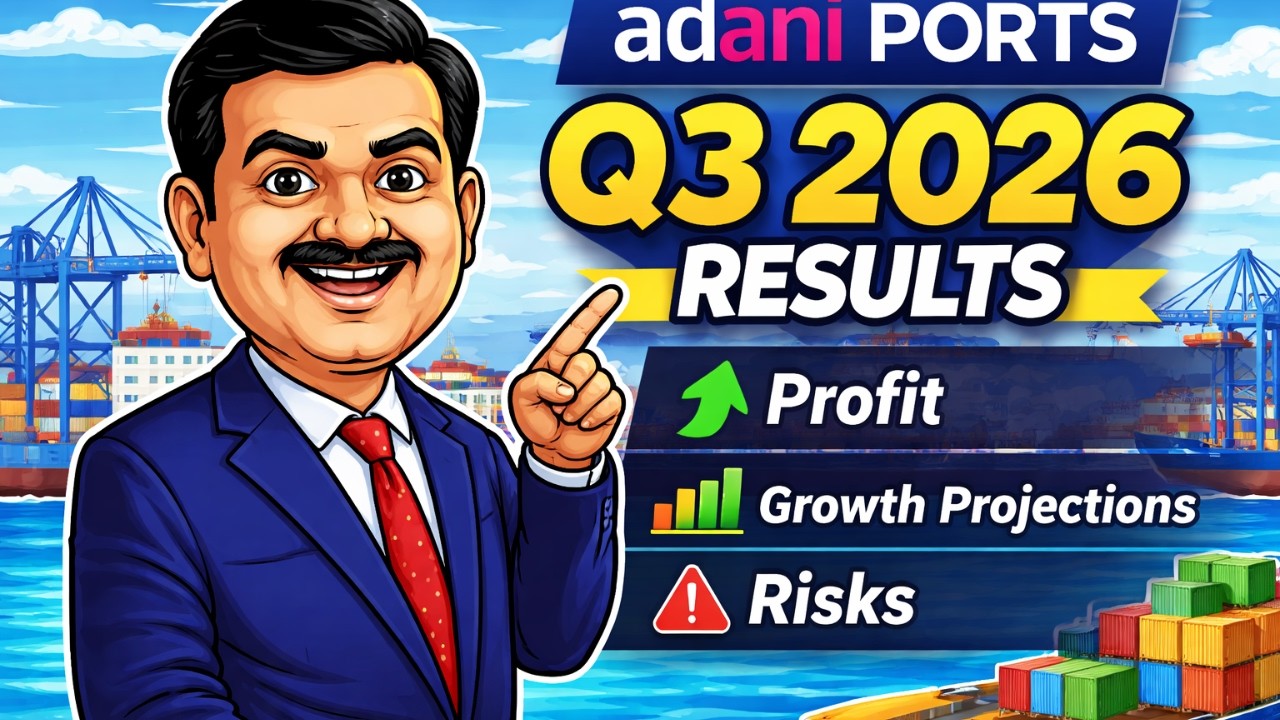 Adani Ports Q3 2026 Concall Analysis | Profit, Risks & Future Growth 🚀