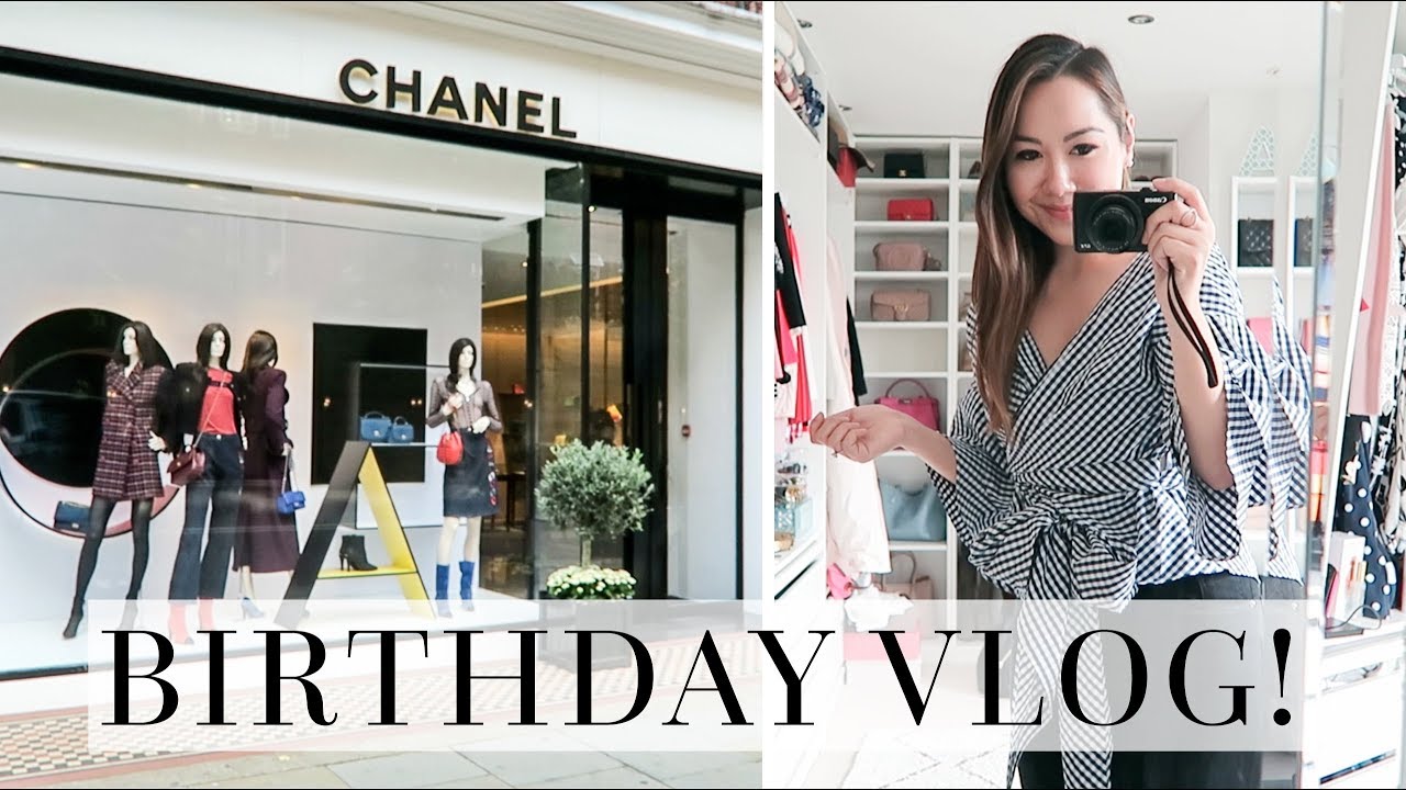 COME SHOPPING AT CHANEL WITH ME! BIRTHDAY CELEBRATIONS VLOG