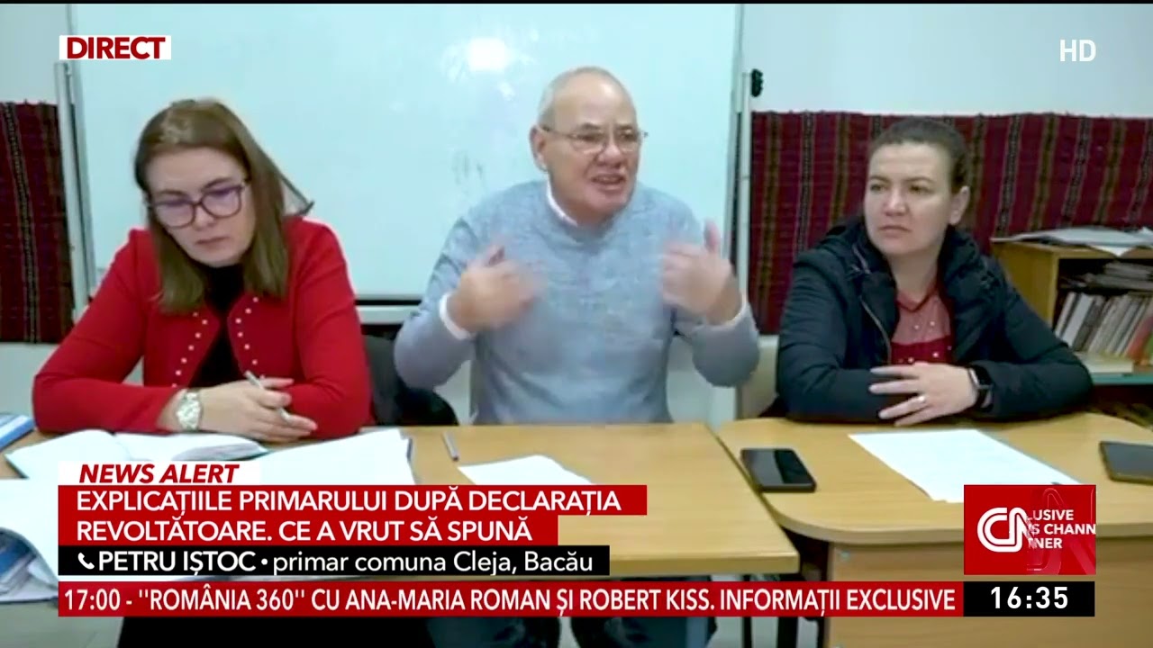 Explicațiile primarului după declarația revoltătoare. Ce a vrut să spună