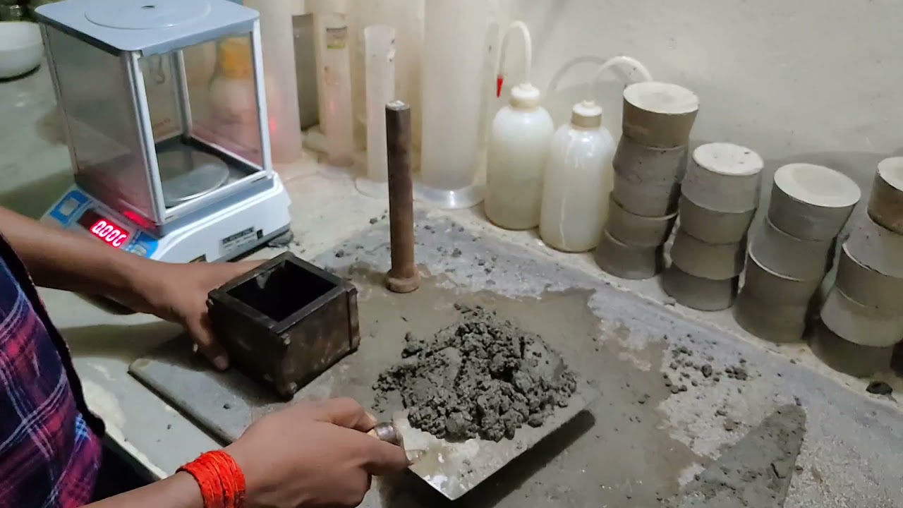 Compressive Strength Test of Cement Mortar Cube | IS CODE 4031 Part-6 | Civil is Easy in Hindi