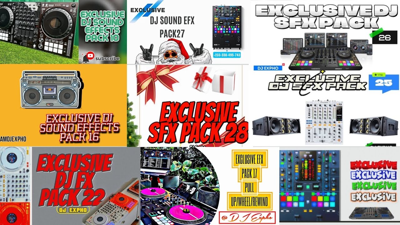 DJ Sound Effects 2025 Free Download|No Password