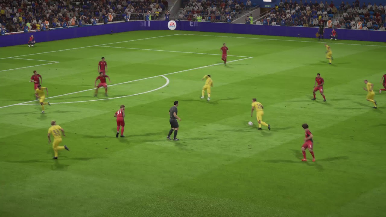 Stunning goal scored with a finesse shot - Pro-Clubs - FIFA 18