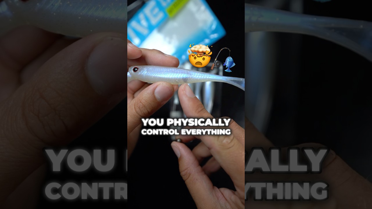The Most ADVANCED Soft Plastic Lure You&rsquo;ll Ever See 😳🎣 #fishing