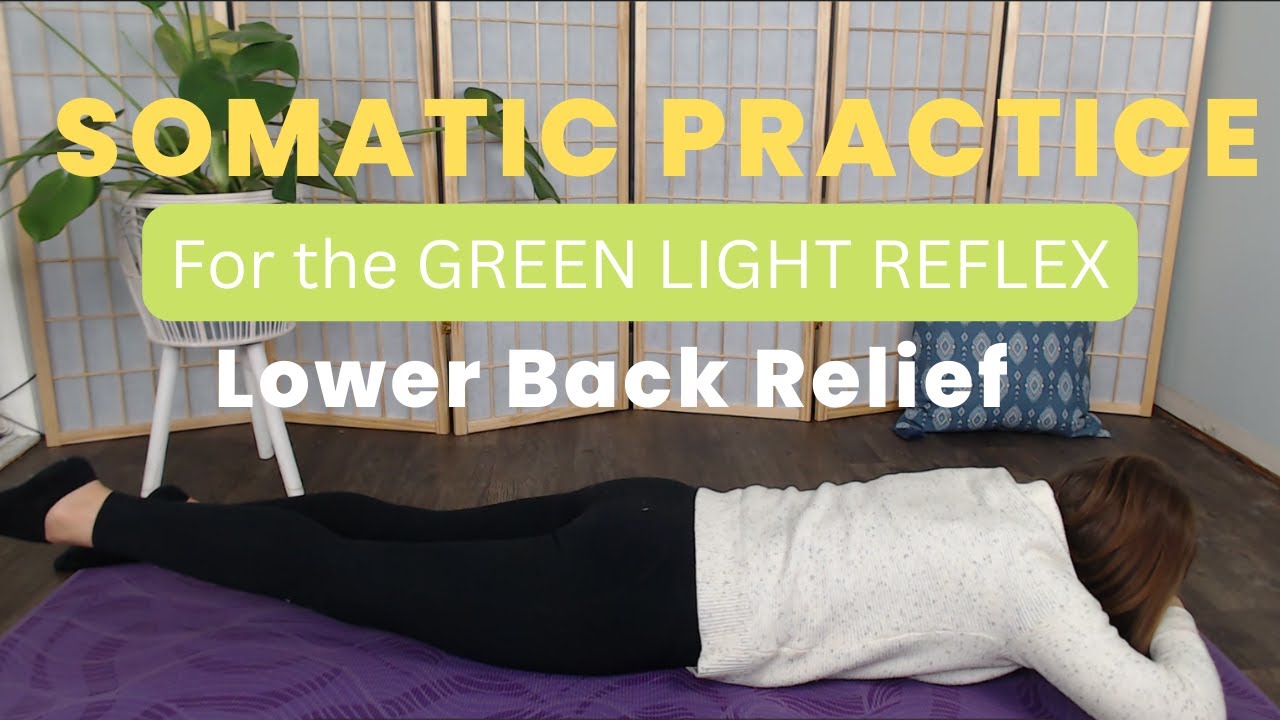 Somatic Practice for the Green Light Reflex || Lower Back Relief