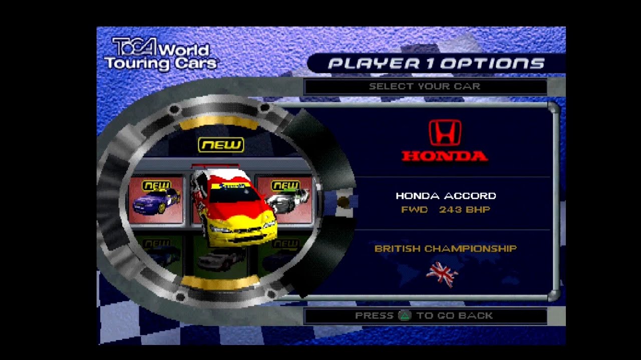 TOCA World Touring Cars / Введение для PlayStation (PS1)