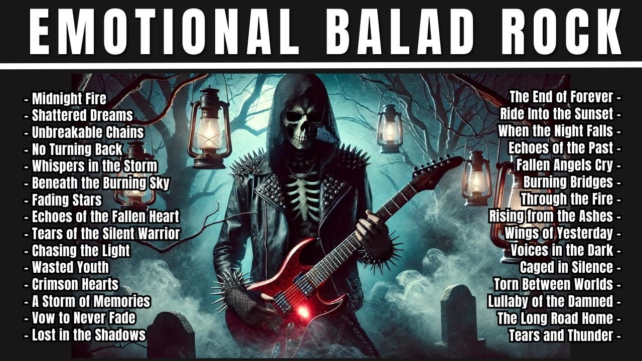 Playlist: Sad Rock Ballads - Slow Rock - Deep & Emotional -Sofrock 🎧