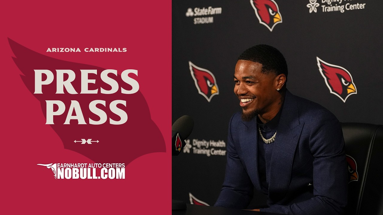 WR Kendrick Bourne Press Conference- 3.12.26 | AZ Cardinals
