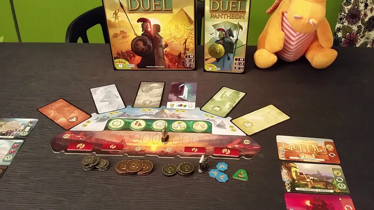 7 Wonders Duel: Pantheon - Gameplay Runthrough - Part1