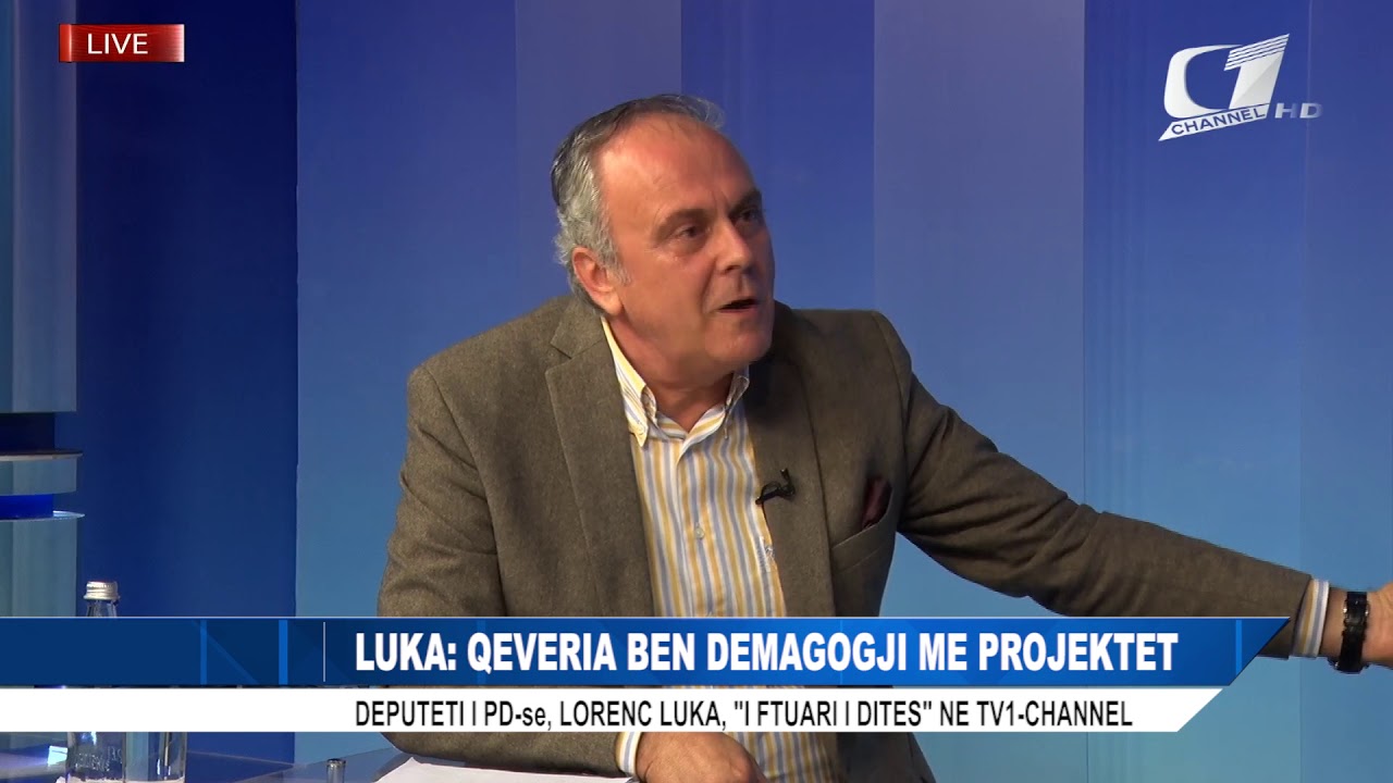 LORENC LUKA:QEVERIA BEN DEMAGOGJI ME PROJEKTET