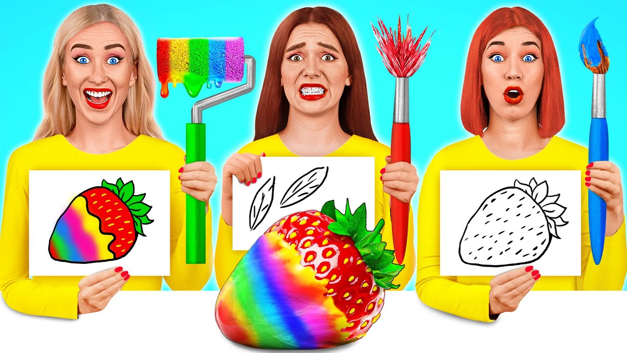 Who Draws it Better Take The Prize | Cool Art Tricks by TeenDO Challenge