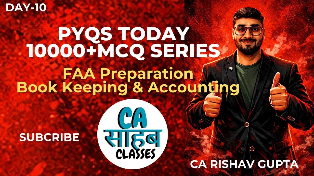 TOP MCQs for Finance Accounts Assistant Exam | Practice Series | FAA MCQs