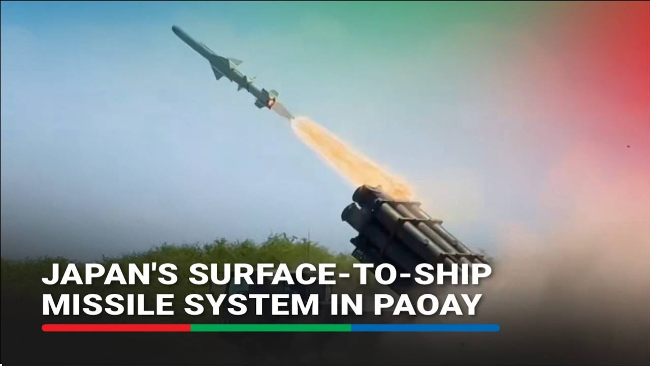 MOMENT: Japan unleashes Type 88 surface-to-ship missiles during Balikatan | ABS-CBN News