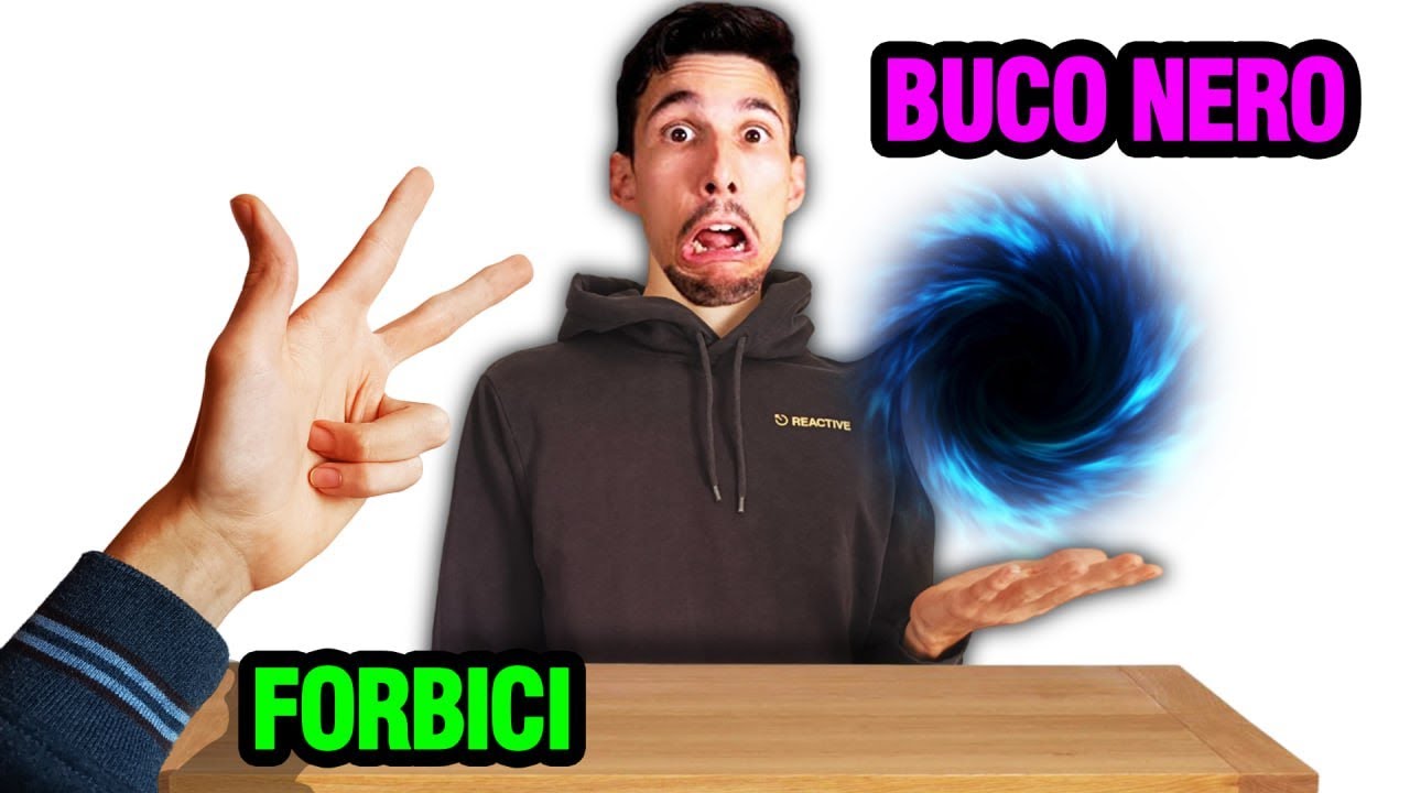 SASSO CARTA FORBICE ma PUOI USARE TUTTO QUELLO CHE VUOI!!