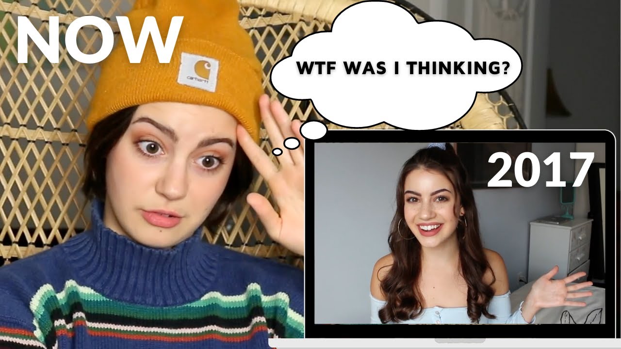 REACTING TO MY OLD BISEXUALITY CONTENT *cringe*
