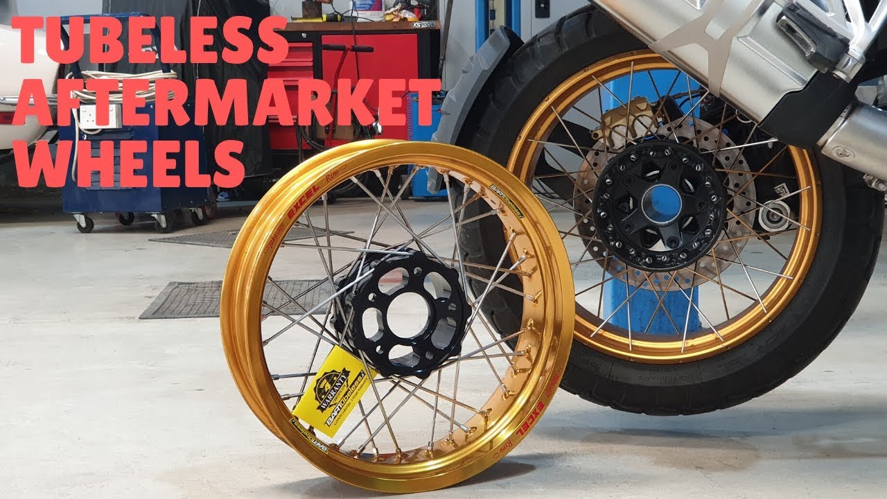 BARTubless Heavy Duty Aftermarket Wheel Upgrade For BMW R1250GS & R1200GS
