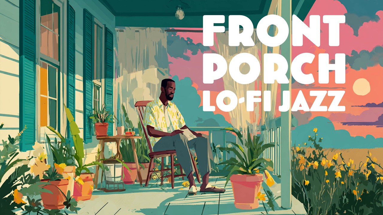 Front Porch Jazz 🪑 | 1 Hour of Mellow Sounds for Easy Living