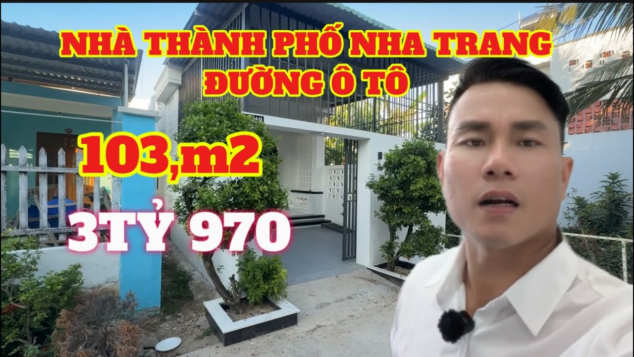 Có Nhà sẵn TP Nha Trang. Diện tích 103m2. Giá 3 Tỷ 970 Triệu ! 