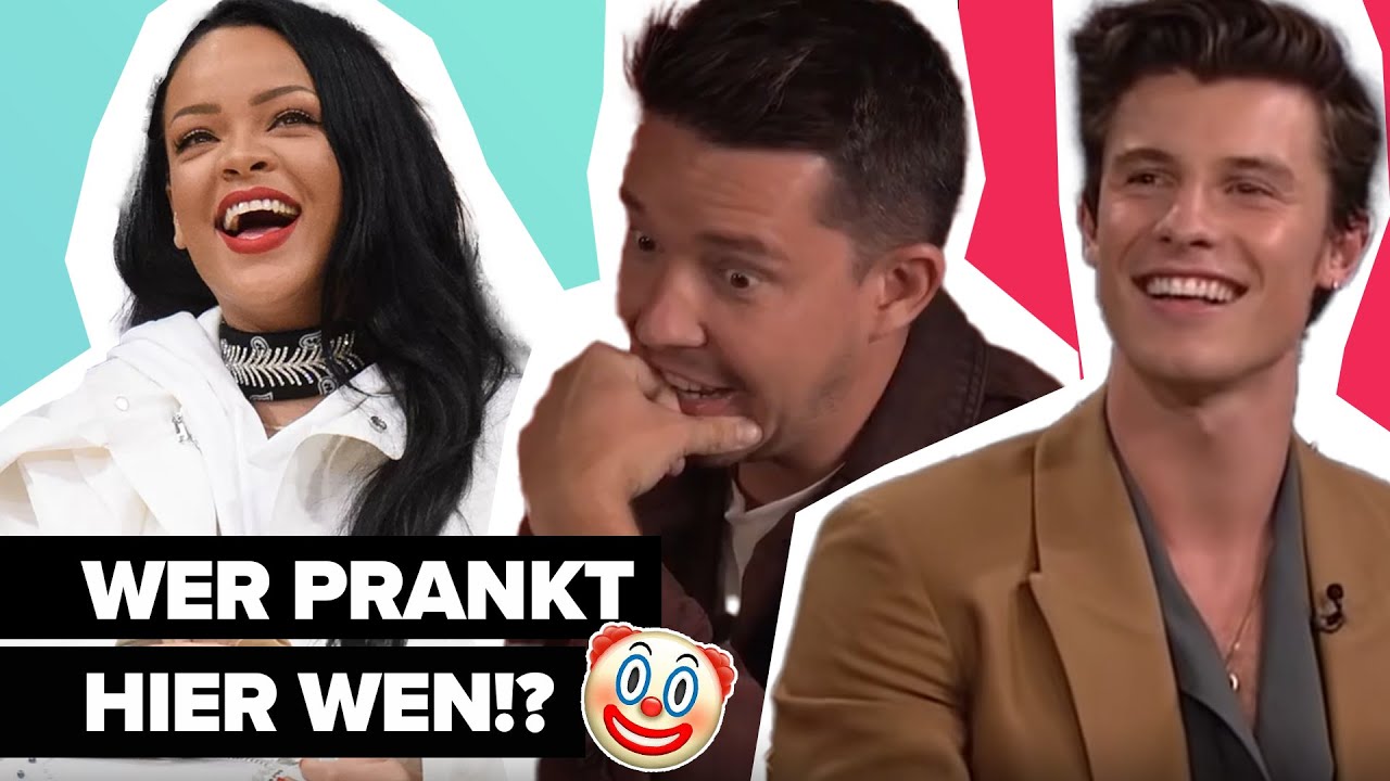 Wer prankt hier wen? Nico Santos, Shawn Mendes, Rihanna und Apache im Prank-Check Vol. 2