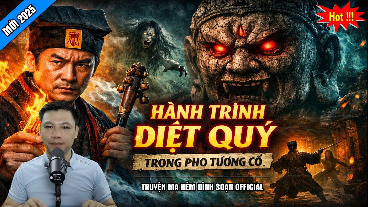 TRUYỆN MA ĐÌNH SOẠN : HÀNH TRÌNH DIỆT QUỶ TRONG PHO TƯỢNG CỔ | CHUYỆN MA MC ĐÌNH SOẠN