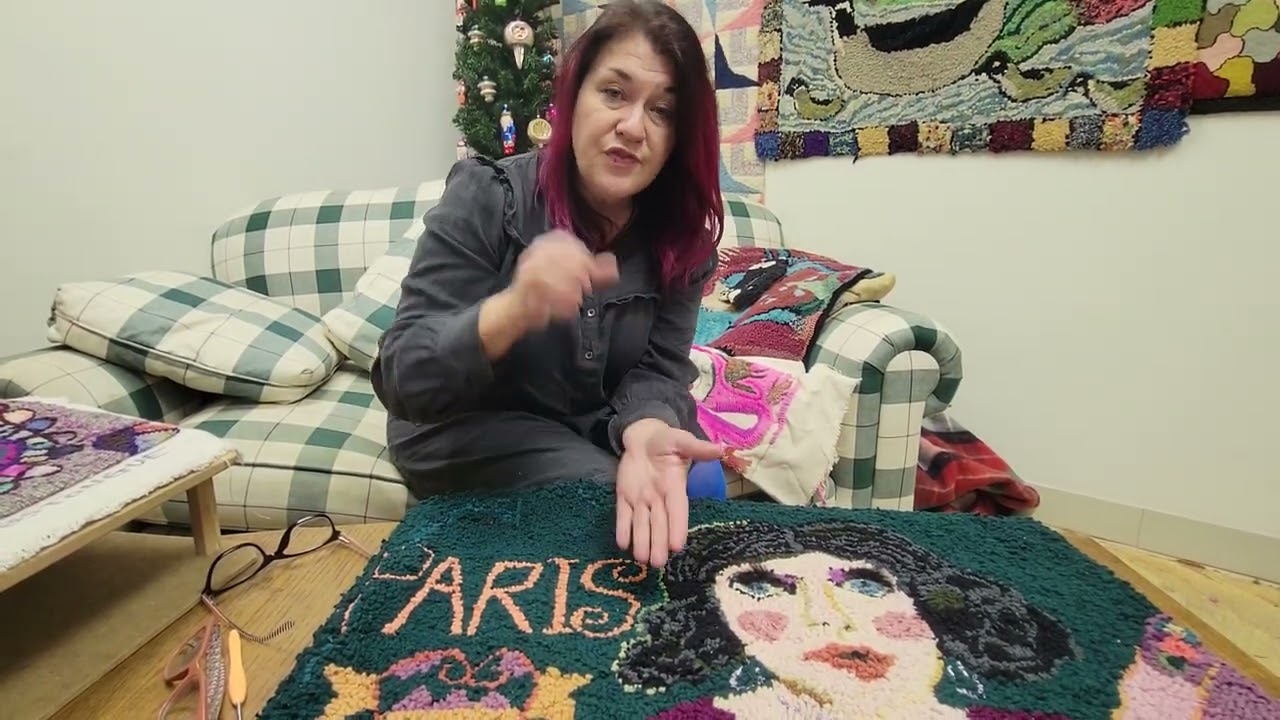 Higgledy Piggledy Rug Hooking versus Traditional and Directional Fills