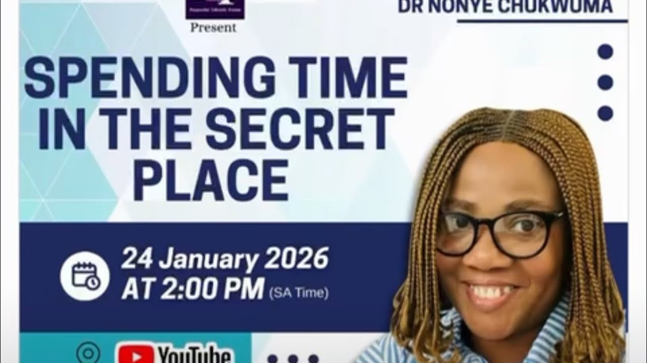 Jan Edition: Spending Time in the Secret Place 