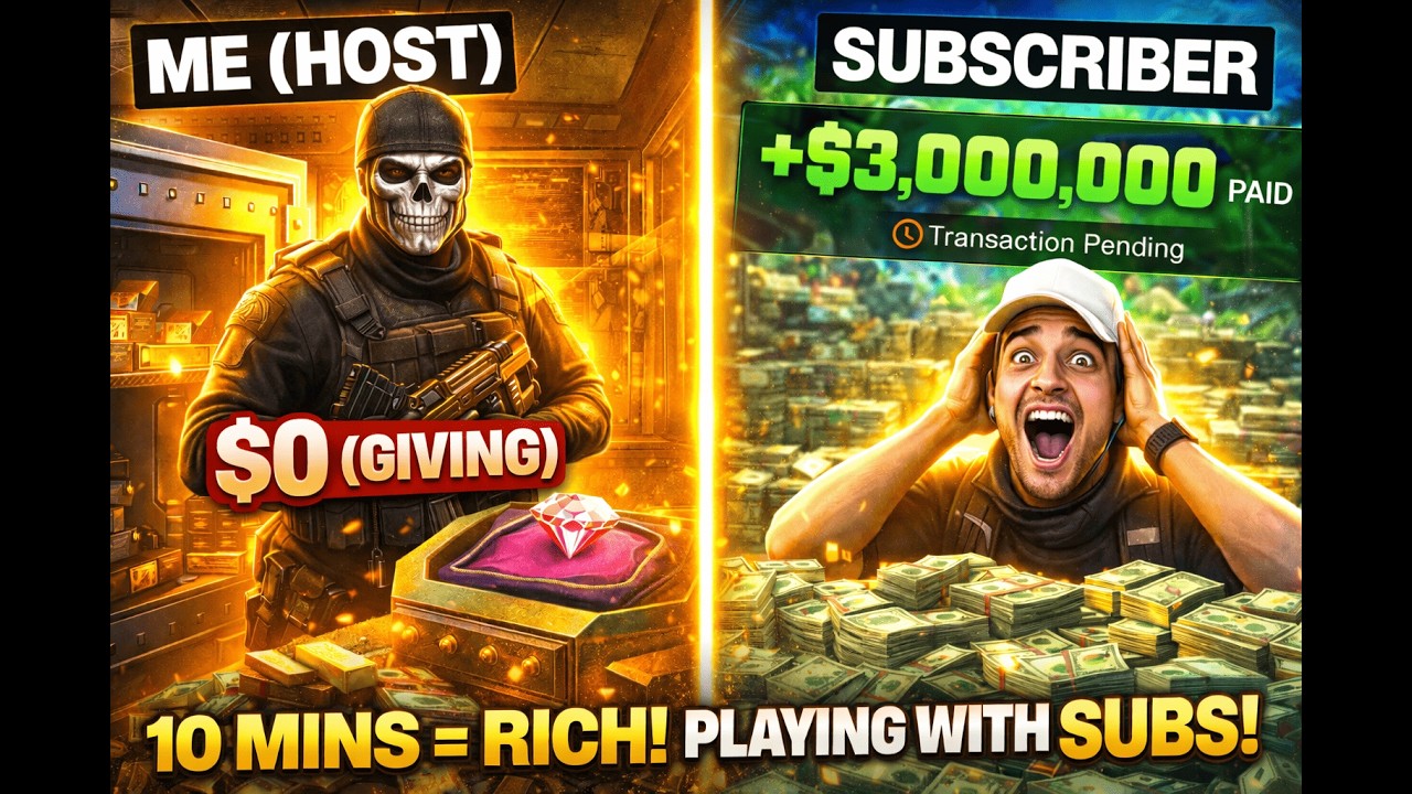 3M in 10 Minutes! Back to Back Cayo With Subscribers 💰 | GTA Online