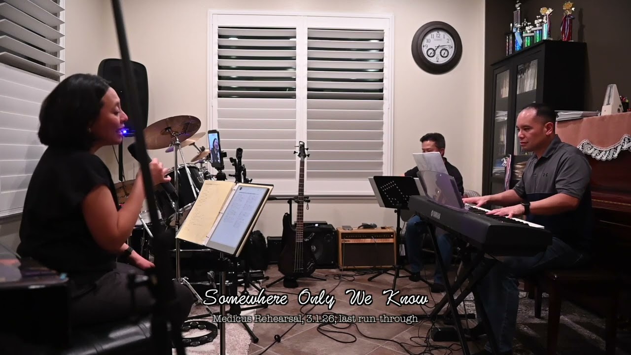 3.1.26 Somewhere Only We Know, last run through