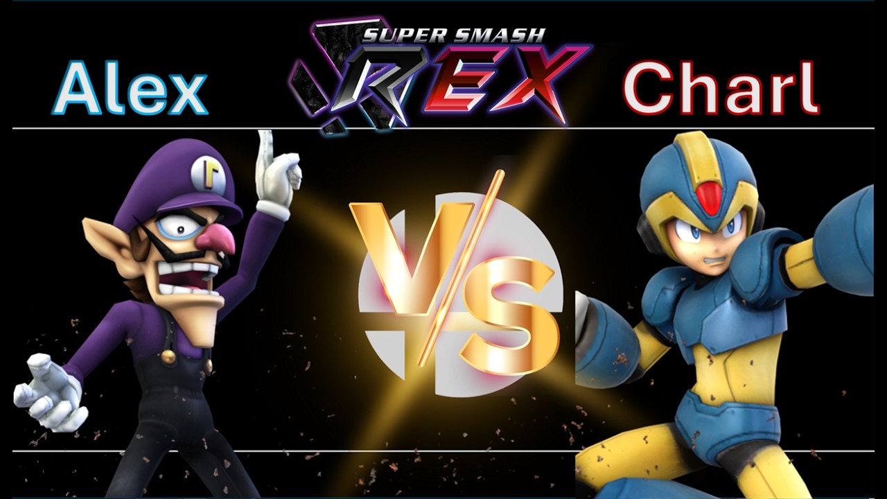 Super Smash REX Waluigi vs Mega Man X - Players Match