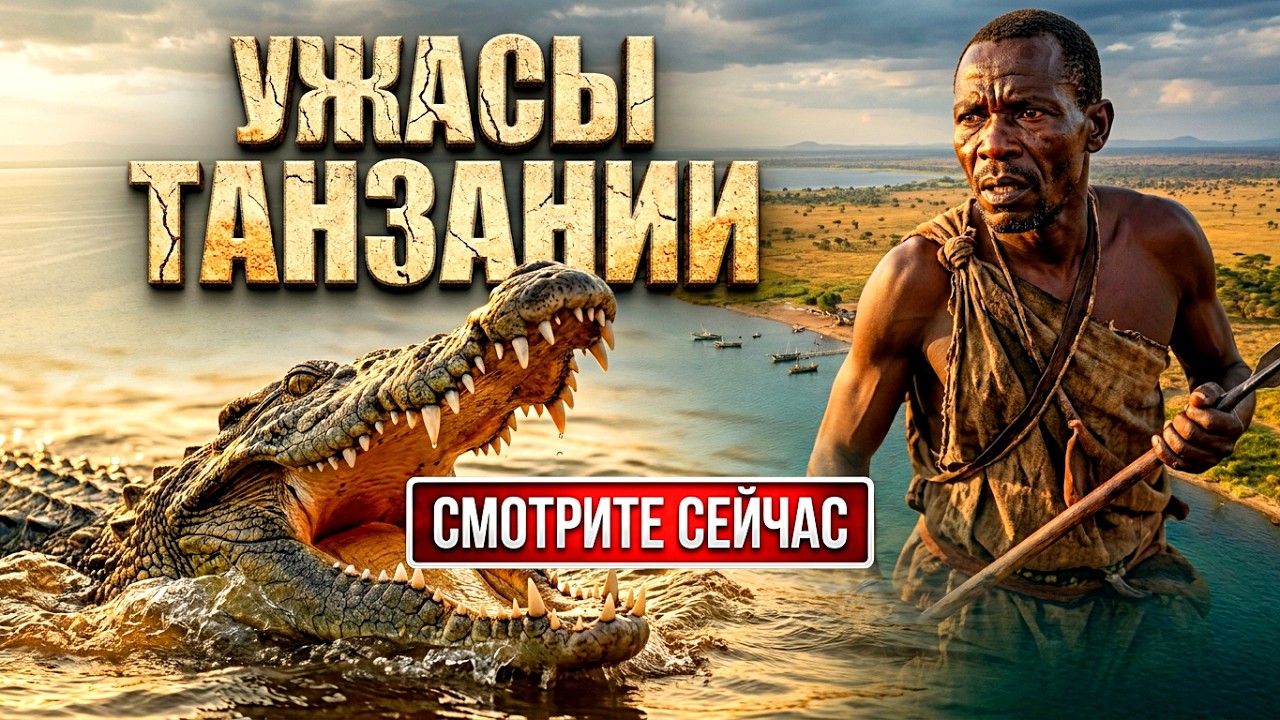 УЖАСЫ ТАНЗАНИИ!!! Царство Первобытного Страха!! #африка #лев