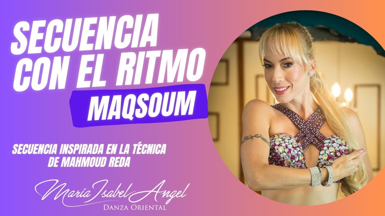 Secuencia inspirada en la técnica de Mahmoud Reda con el ritmo Maqsoum!! Con Maria Isabel Ángel