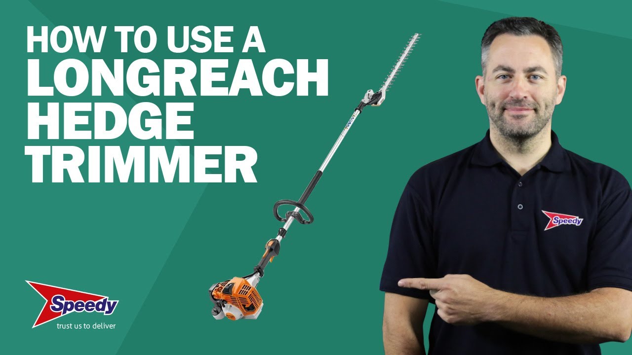 How to Use a Hedge Trimmer Correctly and Safely | Speedy Services