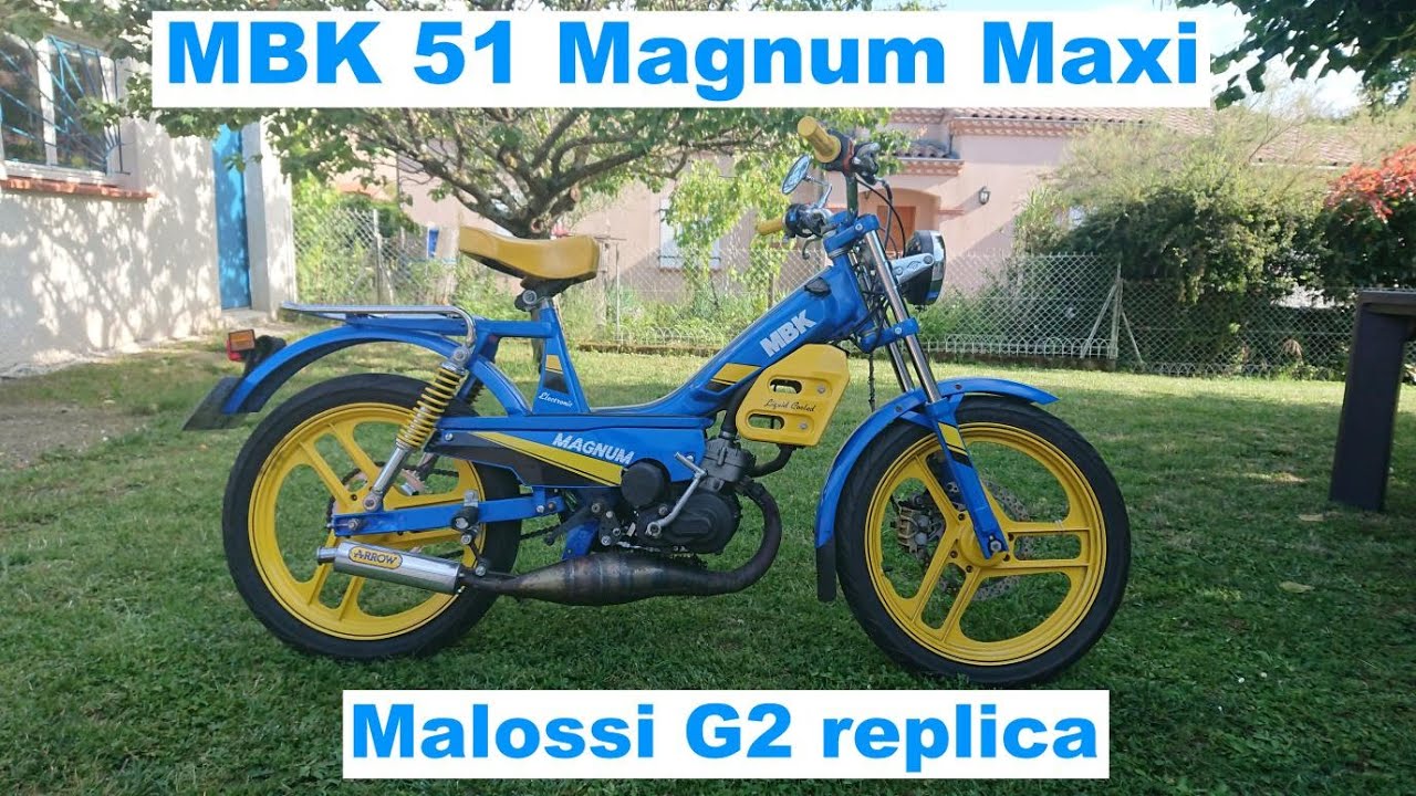 MBK 51 Magnum Malossi G2 replica