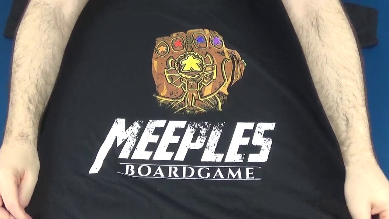 Camisetas de Juegos de Mesa de Mr. Meeple