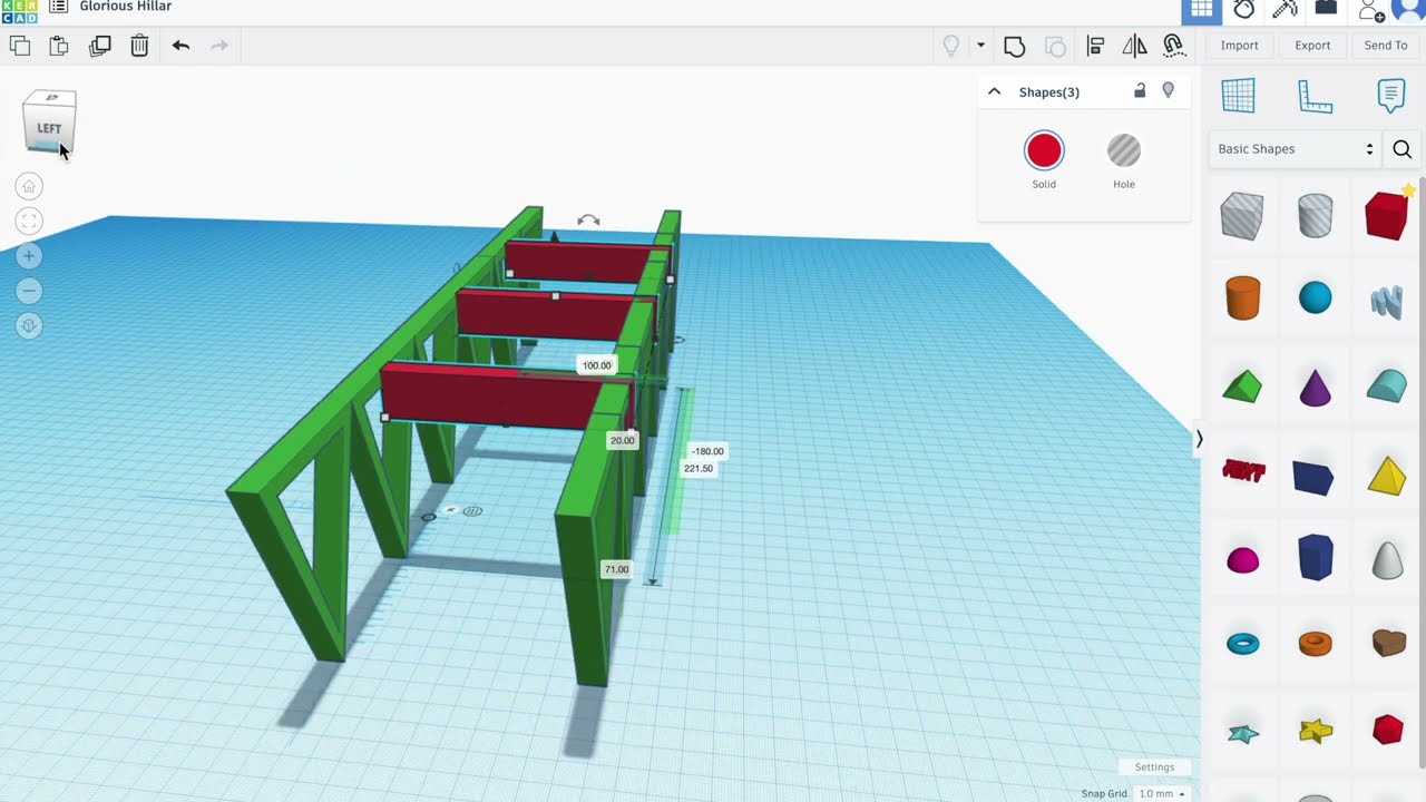 Designing an Underslung Bridge in Tinkercad