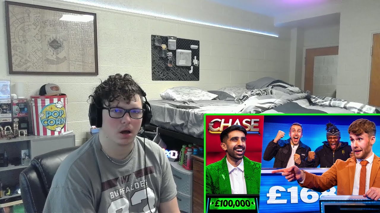 HOW IS VIKK SO SMART!!! | Reaction (THE CHASE: SIDEMEN EDITION)