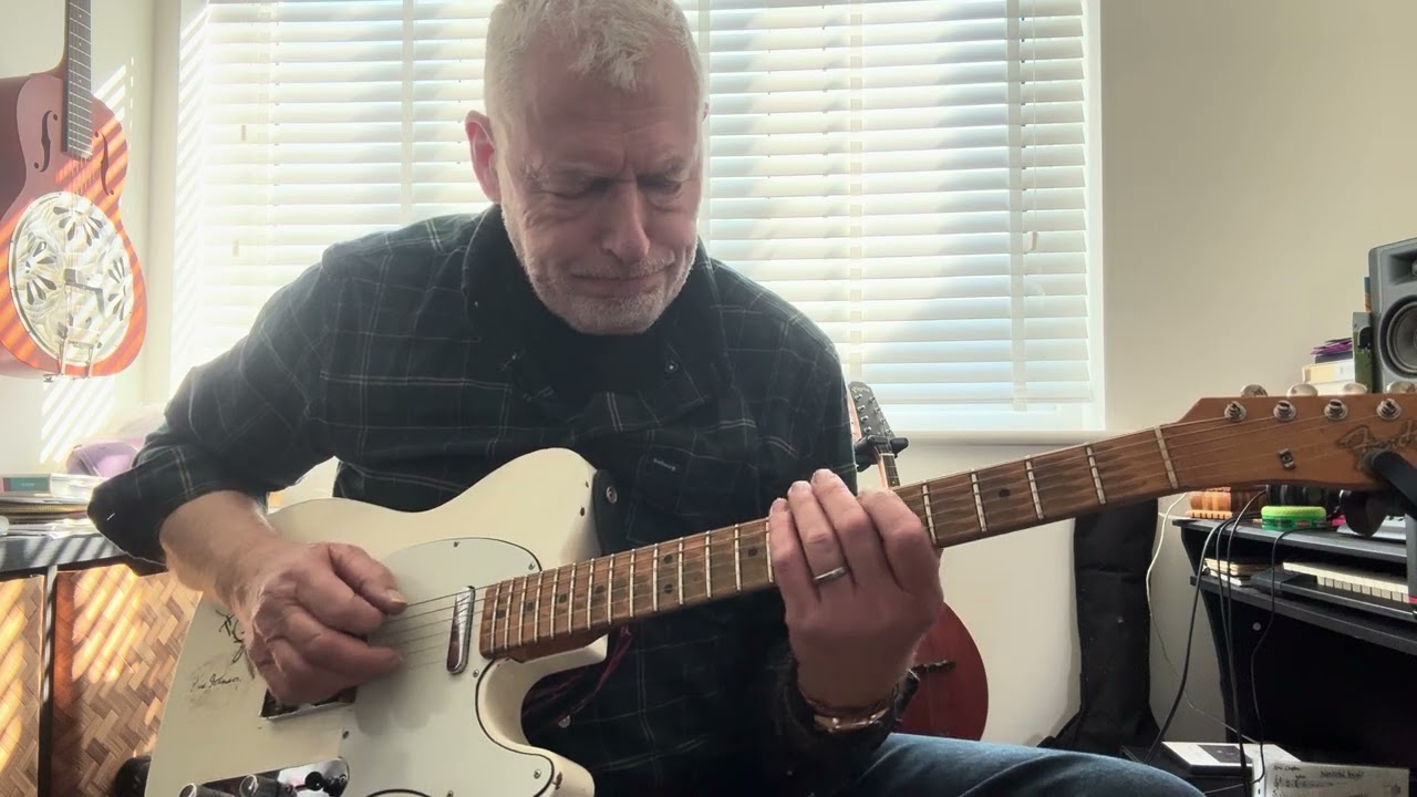A minor pentatonic part 3 used over an A blues style progression by Max Milligan