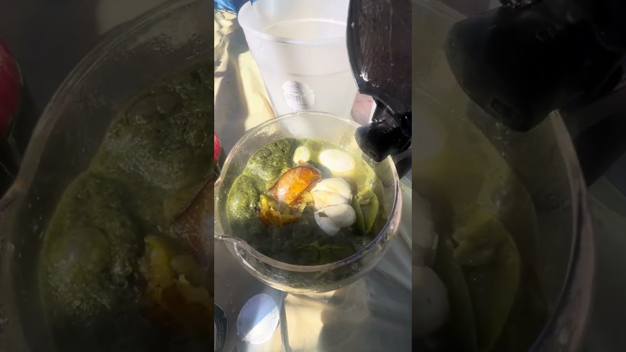 Backyard cooking my favorite tea recipe ￼