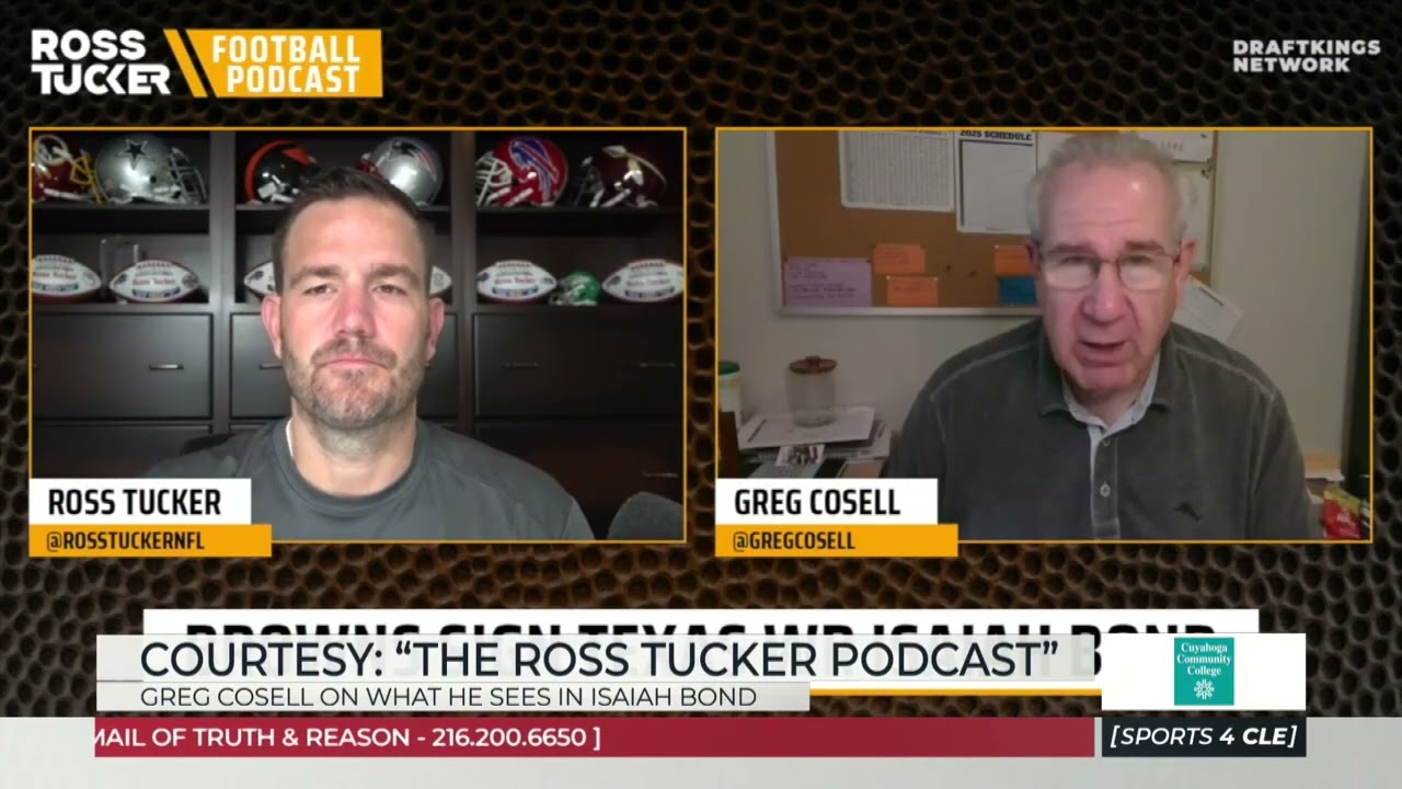 Greg Cosell on What He's Seen in Browns WR Isaiah Bond - Sports4CLE, 8/21/25