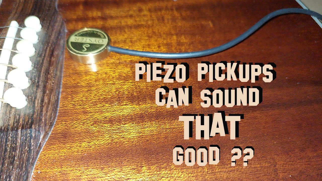 Piezo pickups finally can sound thaaat good??!! Hear the Schaller Oyster pickup!