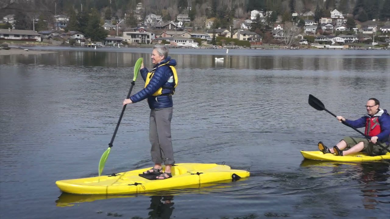 First Impression of an Origami Paddler