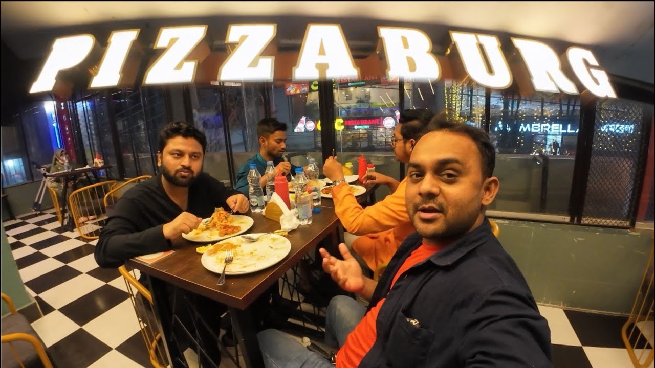 ৩৭৫ টাকায় চমৎকার ইফতার করলাম - Pizza Burg Streets Food | Ariyan Salim Vlog