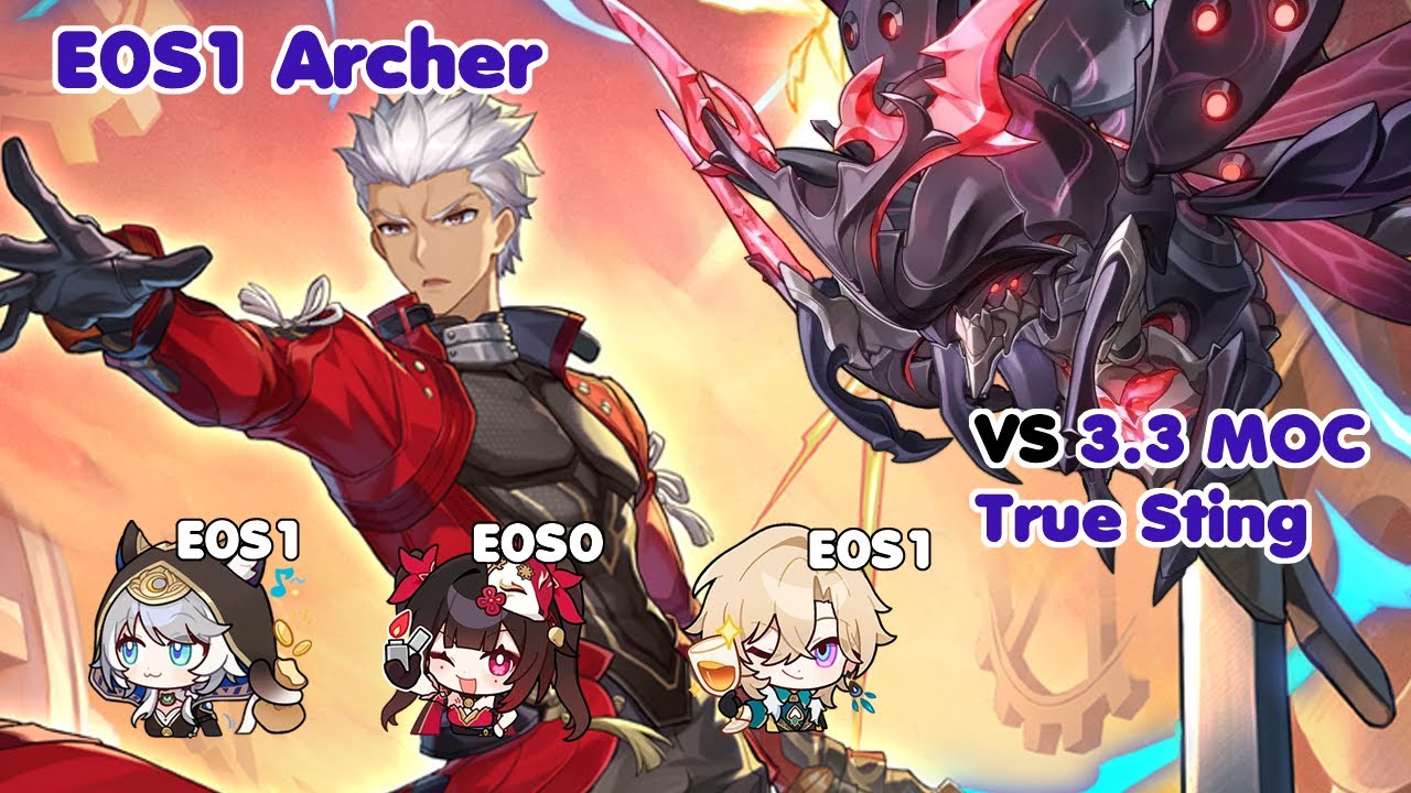 [V2] BIS for Fate? E0S1 Archer x E0S1 Cipher | ft. E0S0 Sparkle E0S1 Aventurine | HSR 3.3 MoC