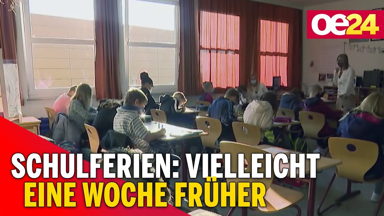 Schulferien: Vielleicht eine Woche fr&uuml;her