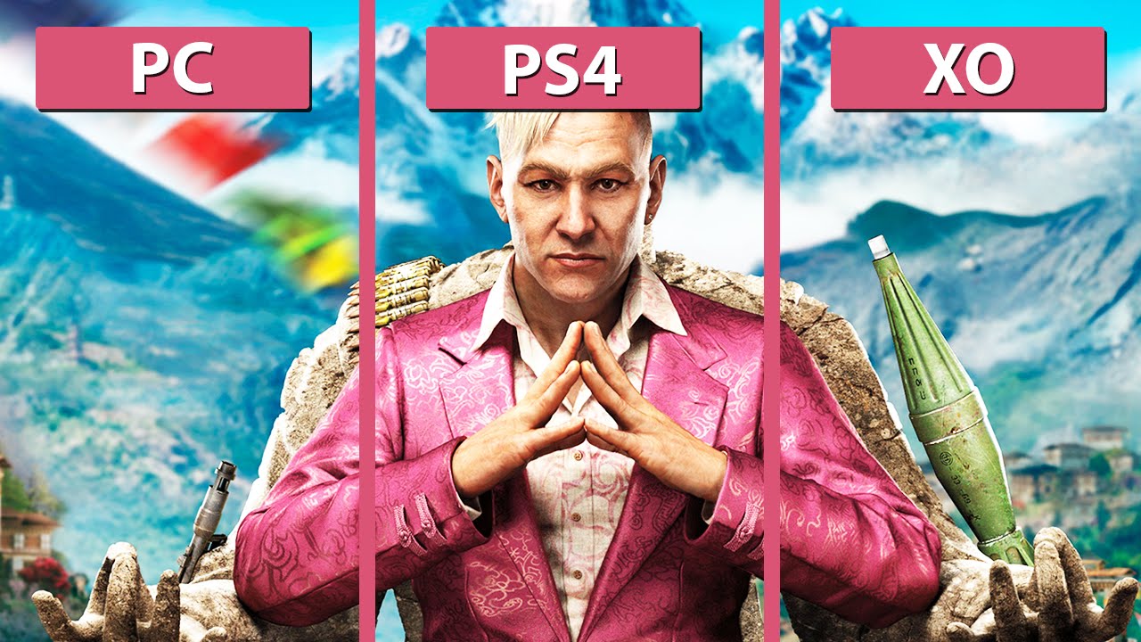 Far Cry 4 – PC vs. PS4 vs. Xbox One Next-Gen Comparison [Full HD]