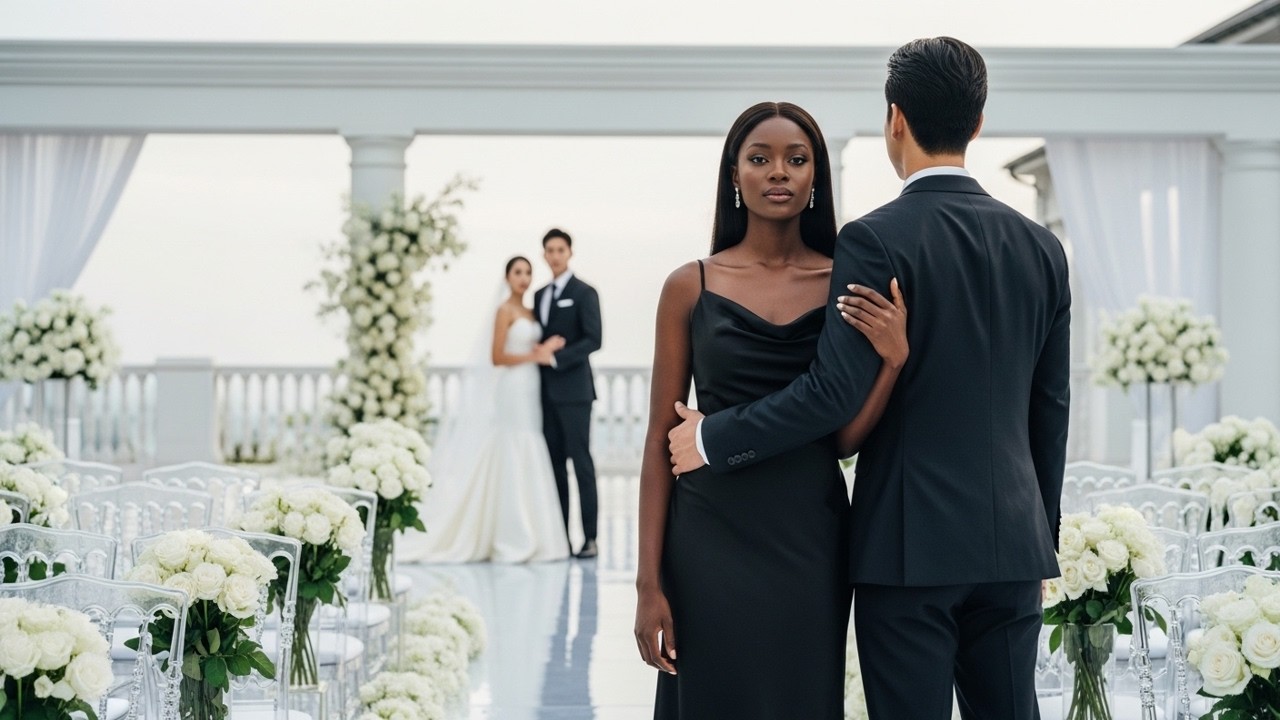 I Asked a Billionaire to Pretend to Be My Boyfriend at My Fiancé’s Wedding… He Refused to Let Me Go