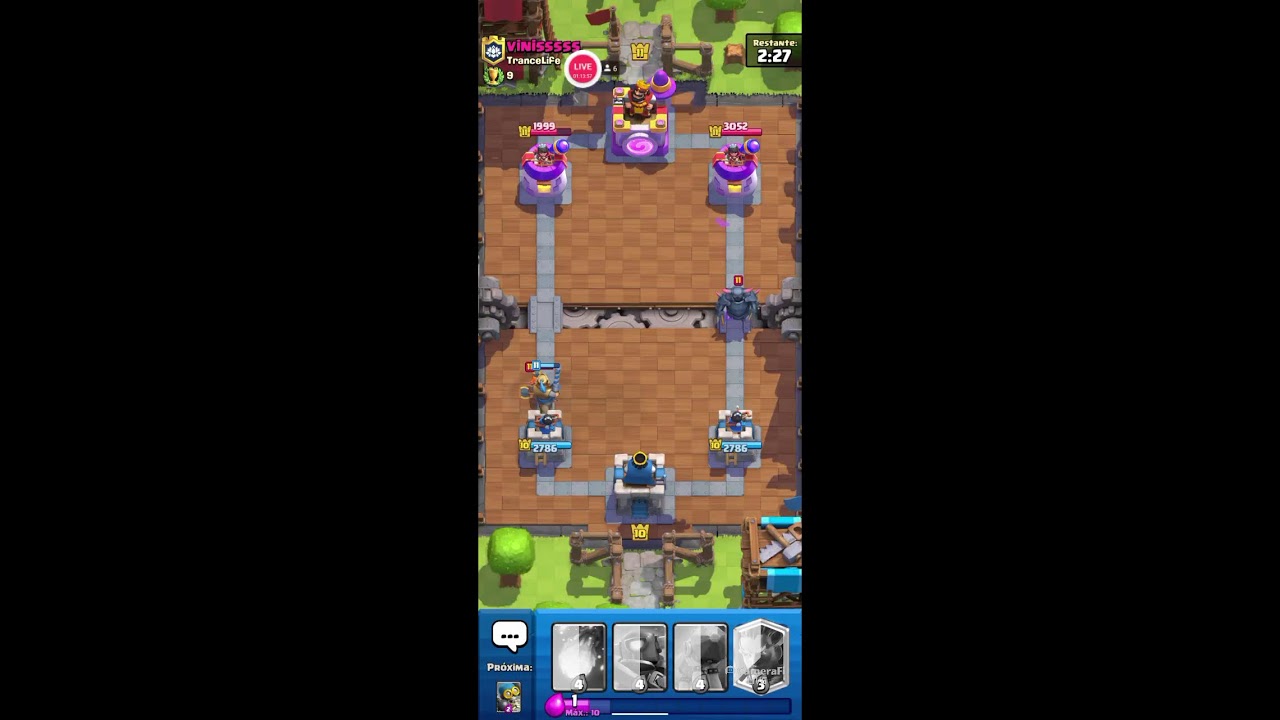 RUMO ARENA 16 CLASH ROYALE