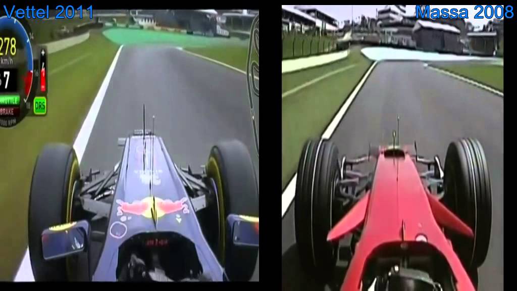 Lap Comparison - Vettel 2011 Vs Massa 2008 Brazil