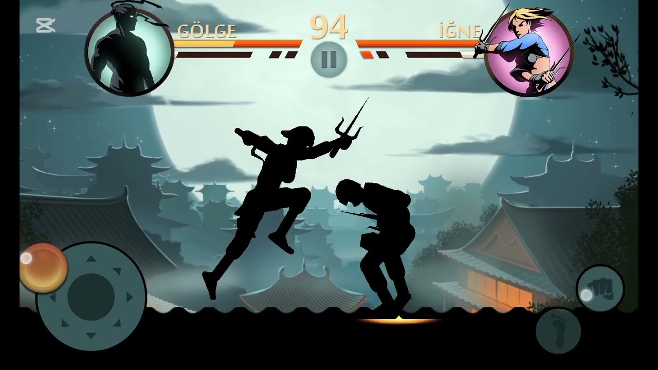 Abone olmayı unutmayın oyunu adı: Shadow Fight 2 (3 bölüm)