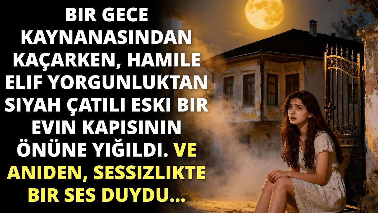 Hamile ve yapayalnızdım. Kaynanamdan kaçarken korkutucu bir evin önünde buldum kendimi…