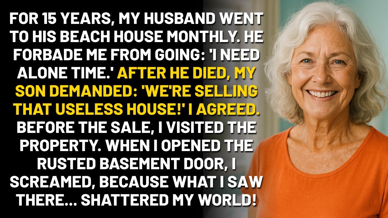 I Opened My Dead Husband’s Secret Basement. What I Found Inside SHATTERED MY WORLD!